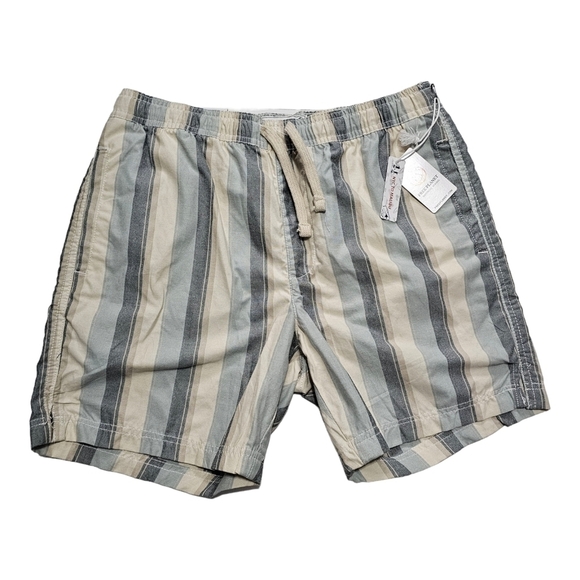 Free Planet Multicolor Striped Shorts Size L - Picture 1 of 8